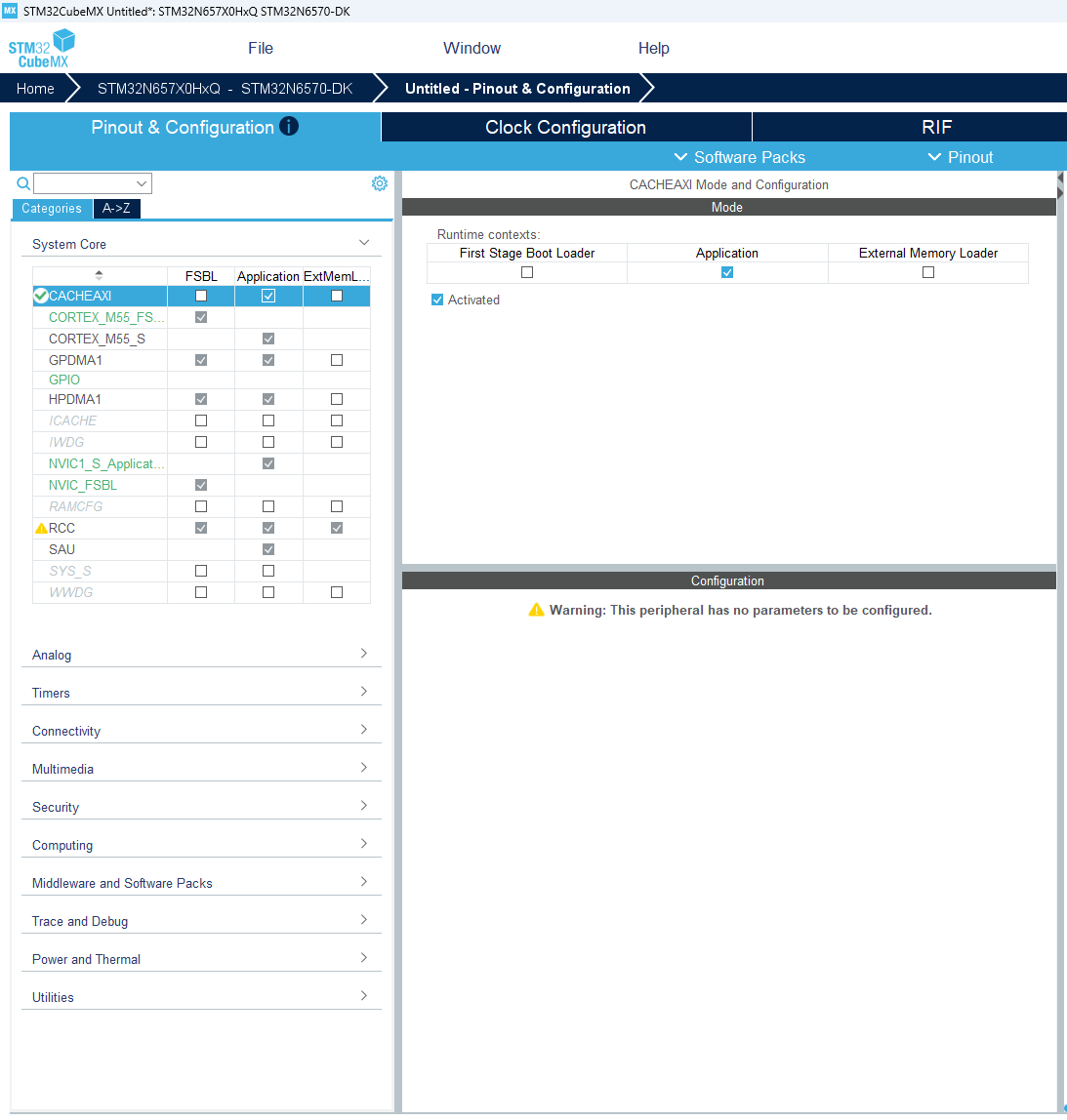 cubemx-cacheaxi-application-enable